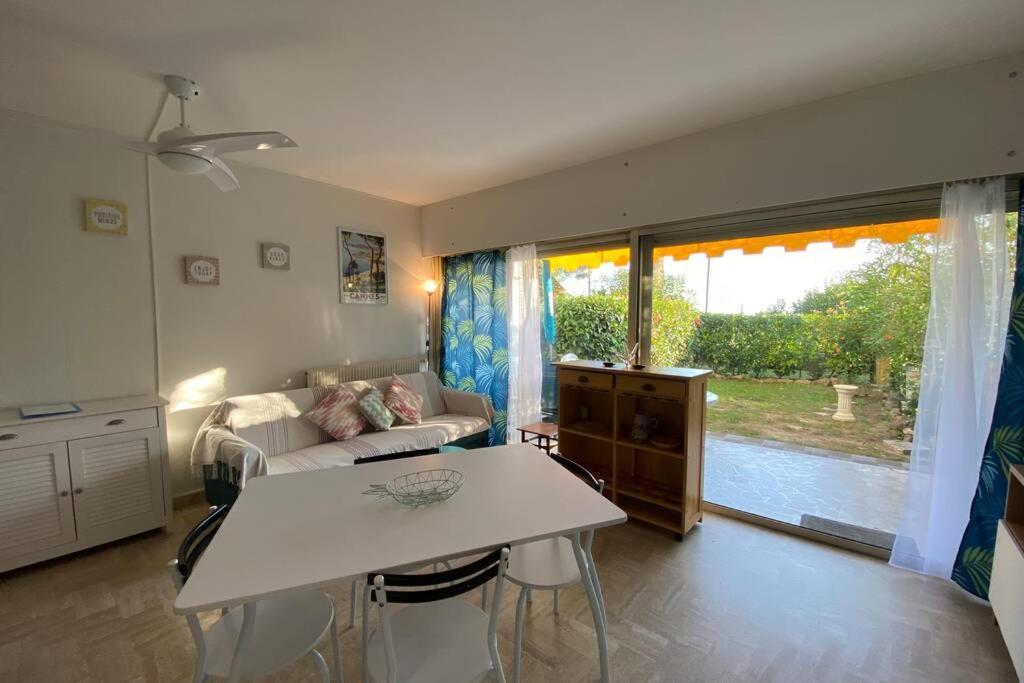 C037-Nice Studio With Garden And Parking - Near Beach คานส์ ภายนอก รูปภาพ